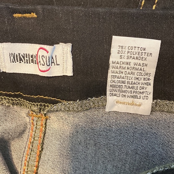 NWT Denim Maxi Skirt (straight) - Picture 5 of 7